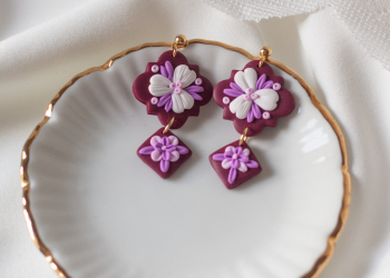 Burgundy flowers
