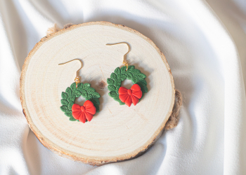 Christmas earrings