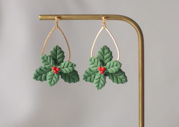 Christmas earrings
