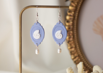 Ammonite Earrings