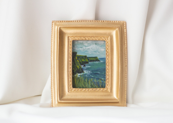 Cliffs of Moher Art Print in Frame
